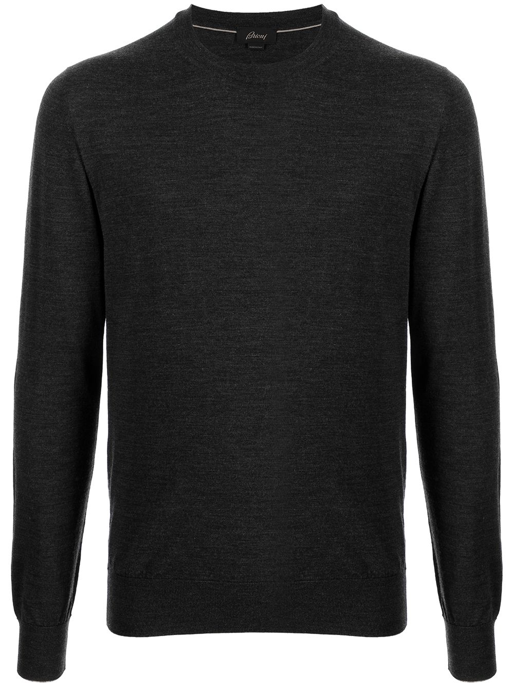 

Brioni crew-neck knit jumper - Grey