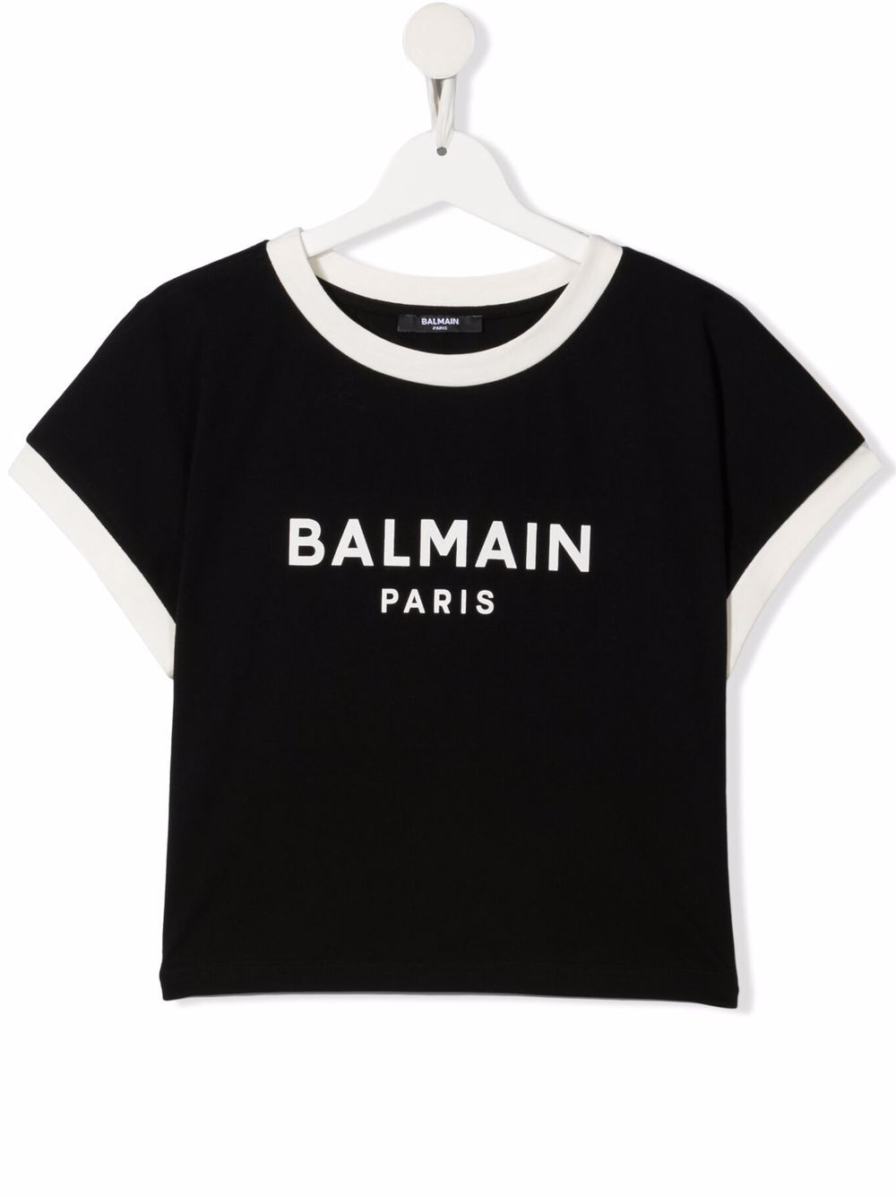 фото Balmain kids футболка с логотипом