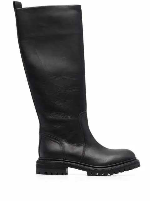 Del Carlo knee-length slip-on boots