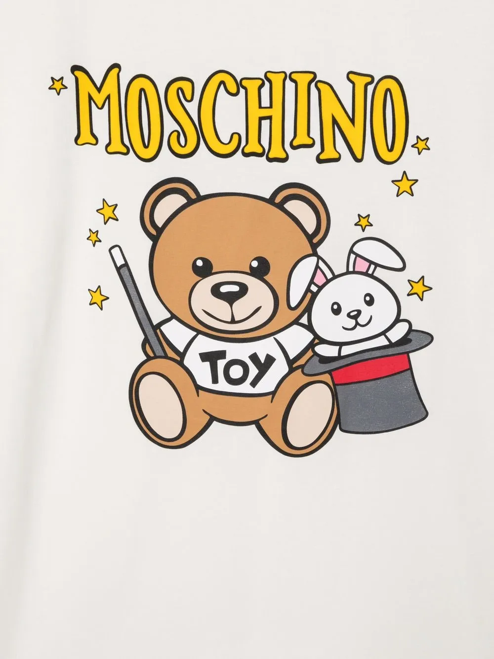 фото Moschino kids футболка с логотипом