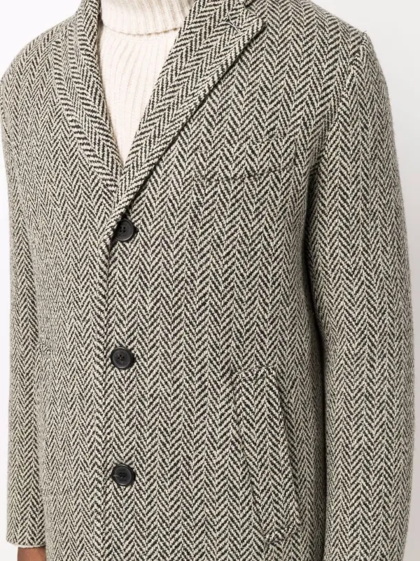 特別価格 STUDIO パ2847 ネップヘリンボーンコート FERRE by 0001 - チェスターコート - hlt.no