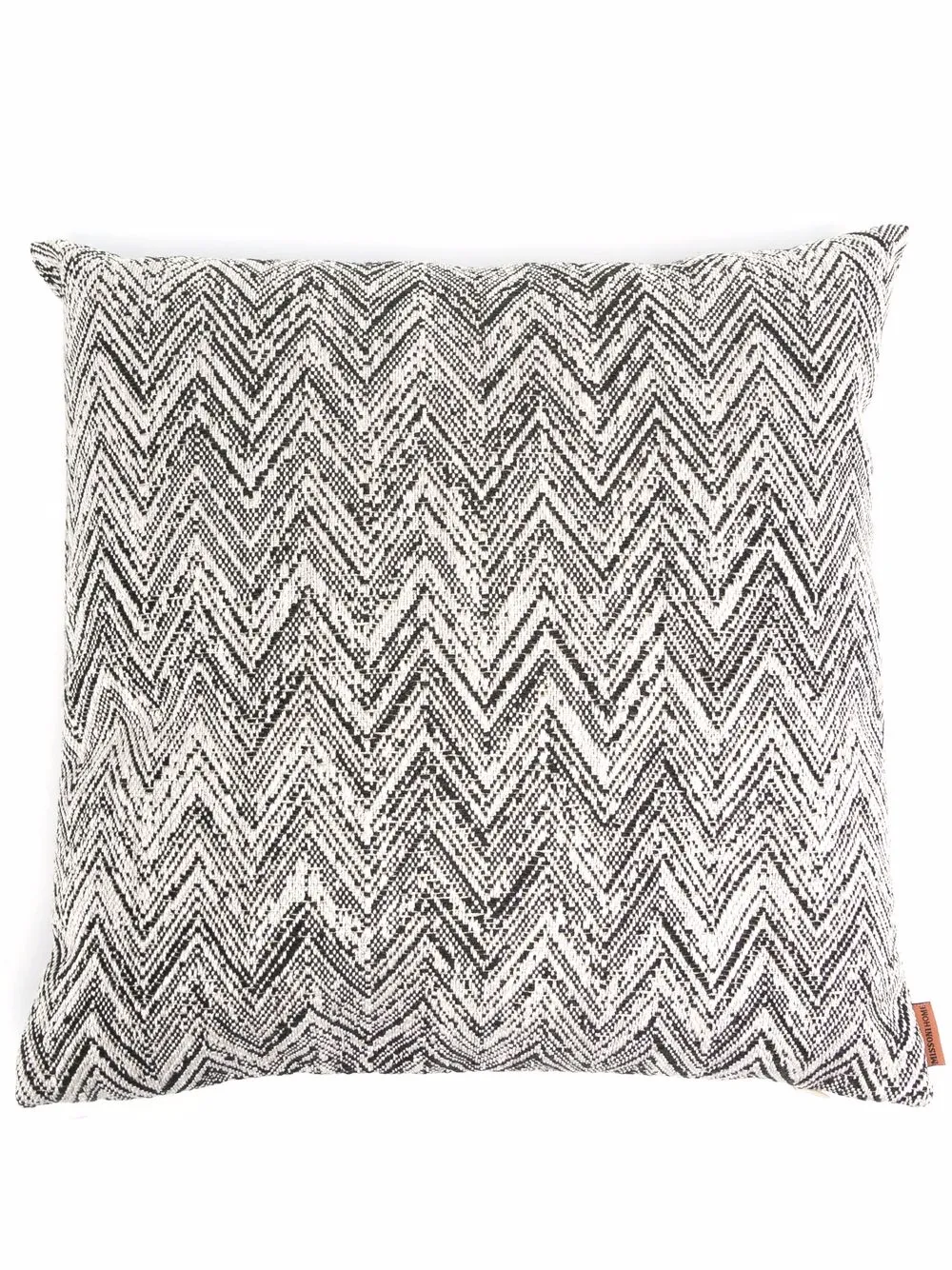 

Missoni Home cojín bordado en zig-zag - Blanco