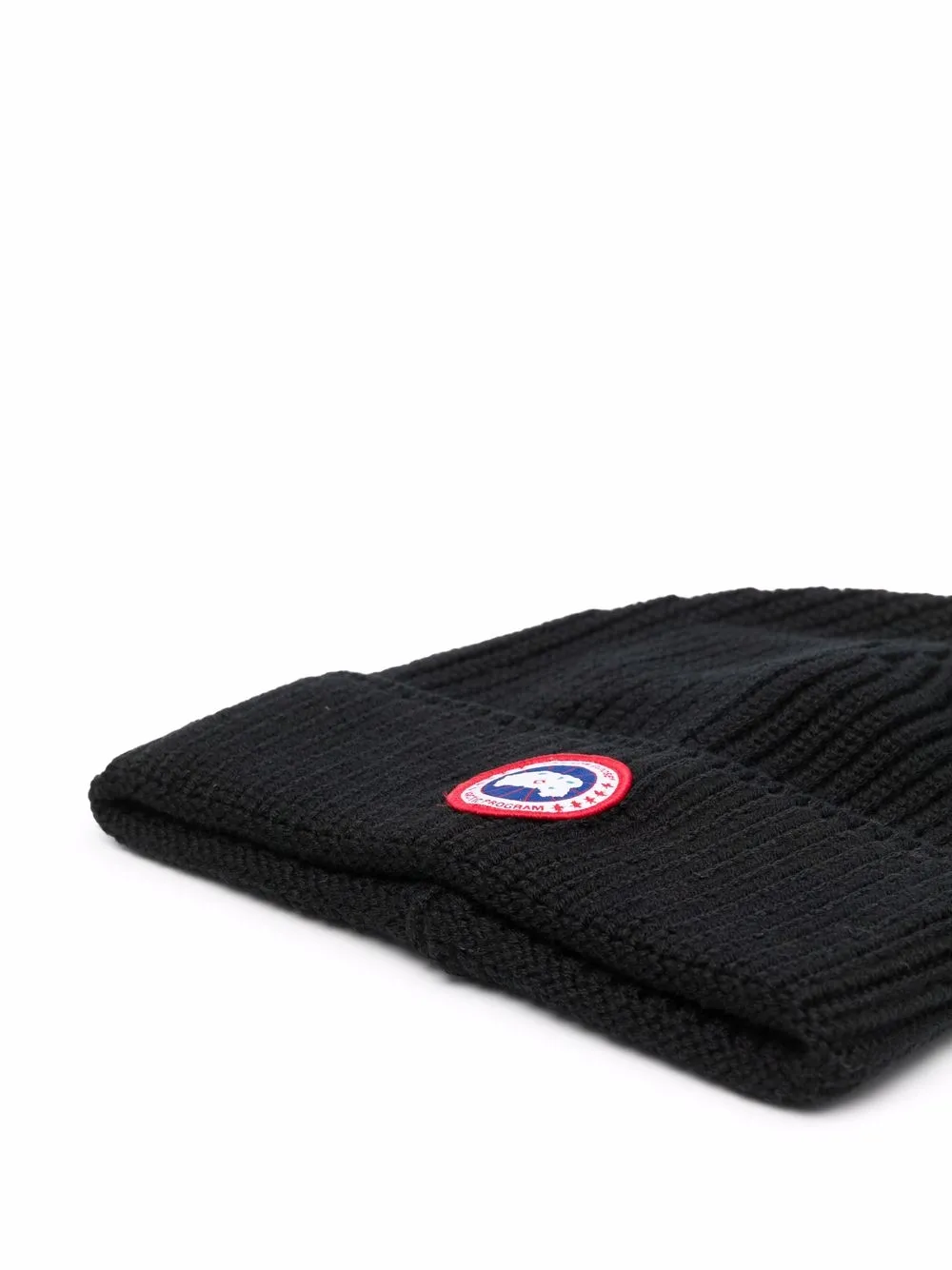 фото Canada goose шапка бини с логотипом