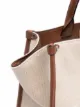 LANVIN IN&OUT canva tote bag
