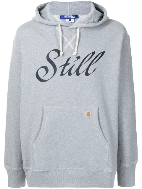 Junya Watanabe MAN Still-print cotton hoodie