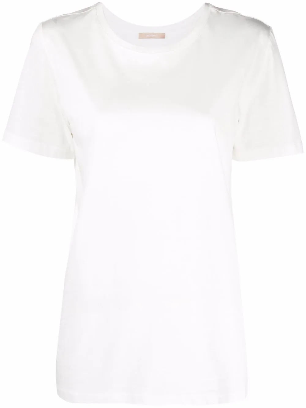 12 STOREEZ short-sleeved cotton T-shirt - White