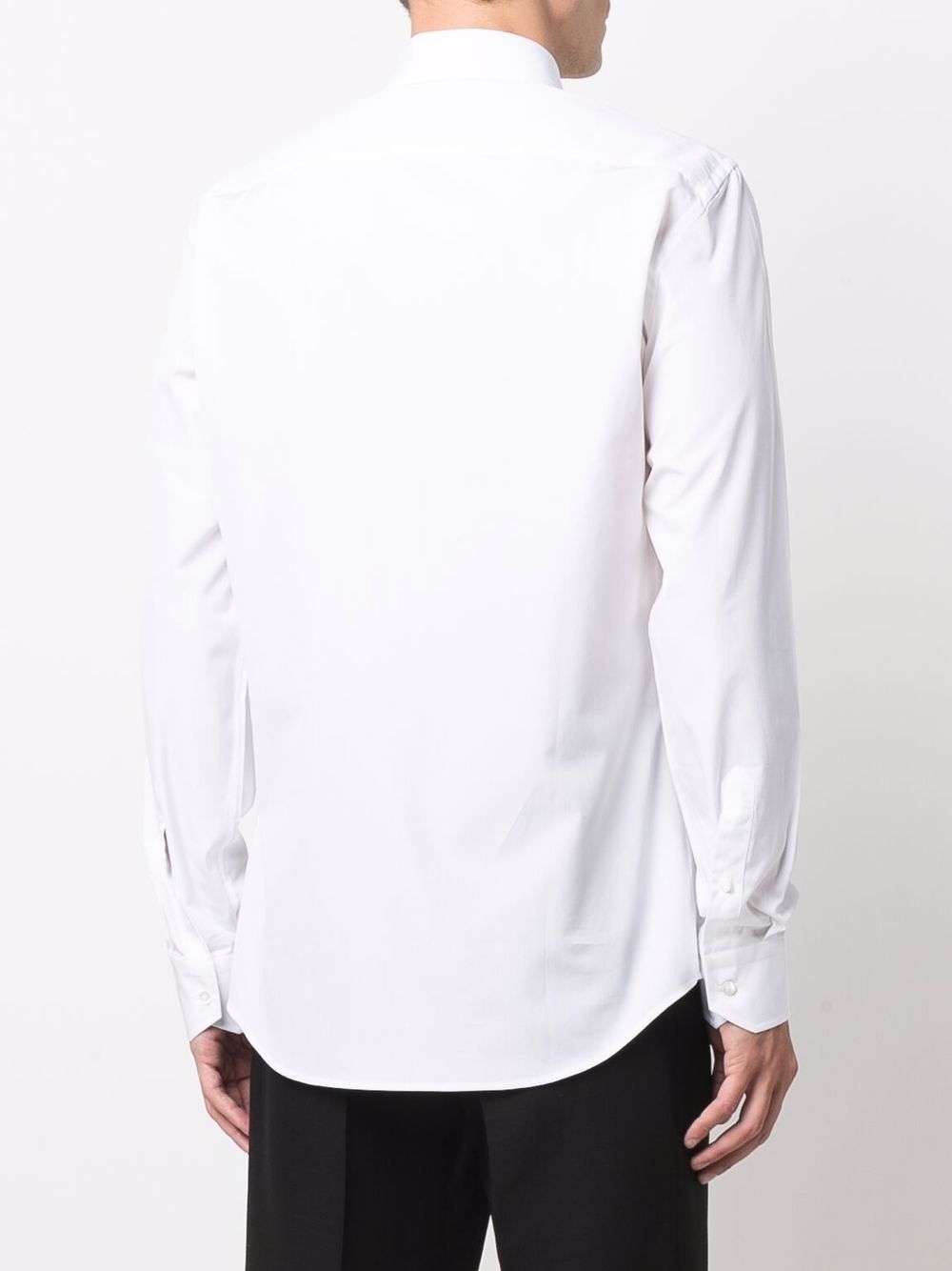 фото Fendi рубашка с длинными рукавами и логотипом