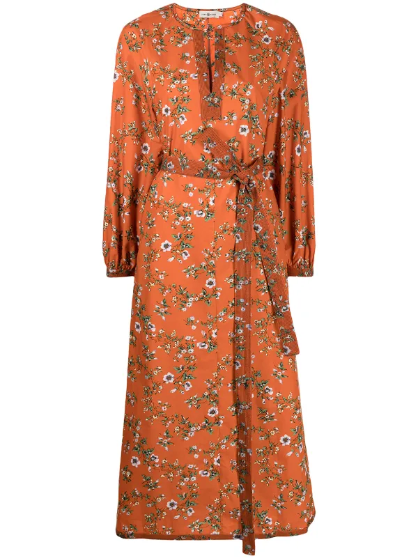 Tory Burch floral-print Tunic Dress 