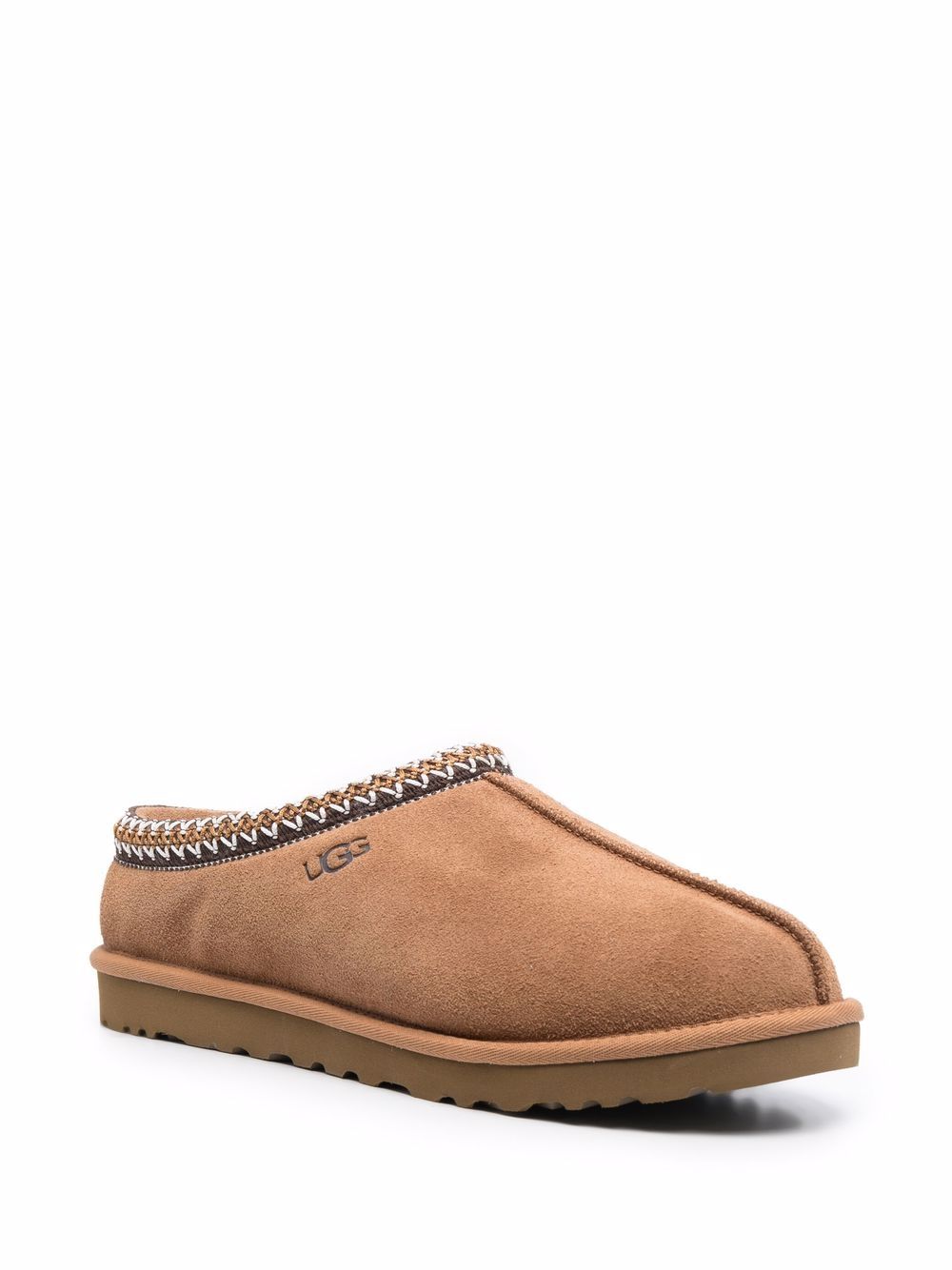 фото Ugg contrast-stitch slippers