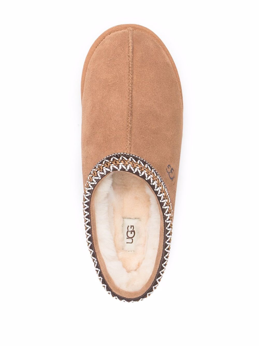 фото Ugg contrast-stitch slippers