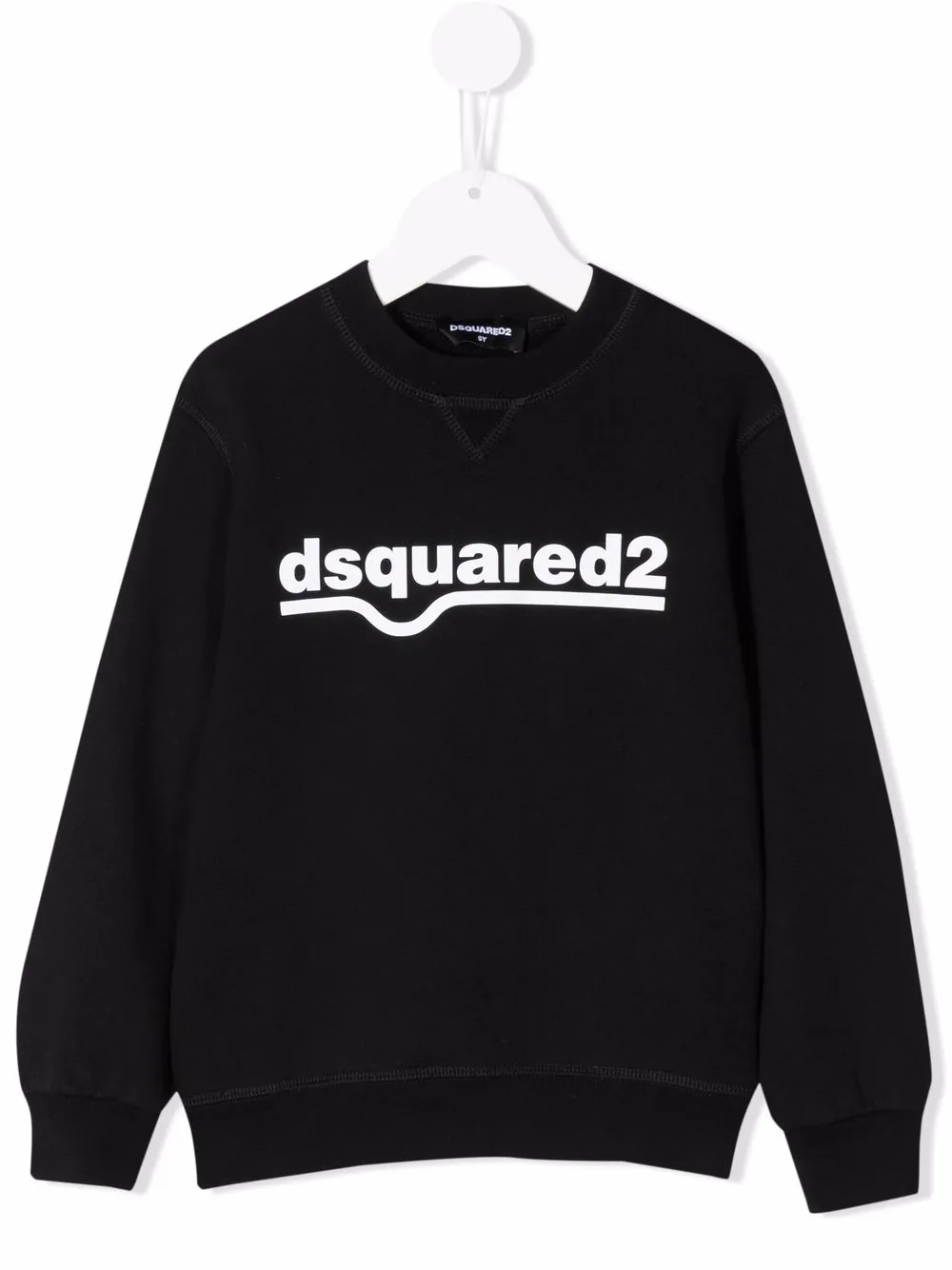 

Dsquared2 Kids sudadera con logo estampado - Negro