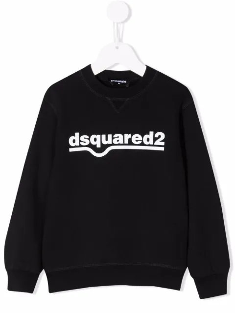 DSQUARED2 KIDS logo print sweatshirt 