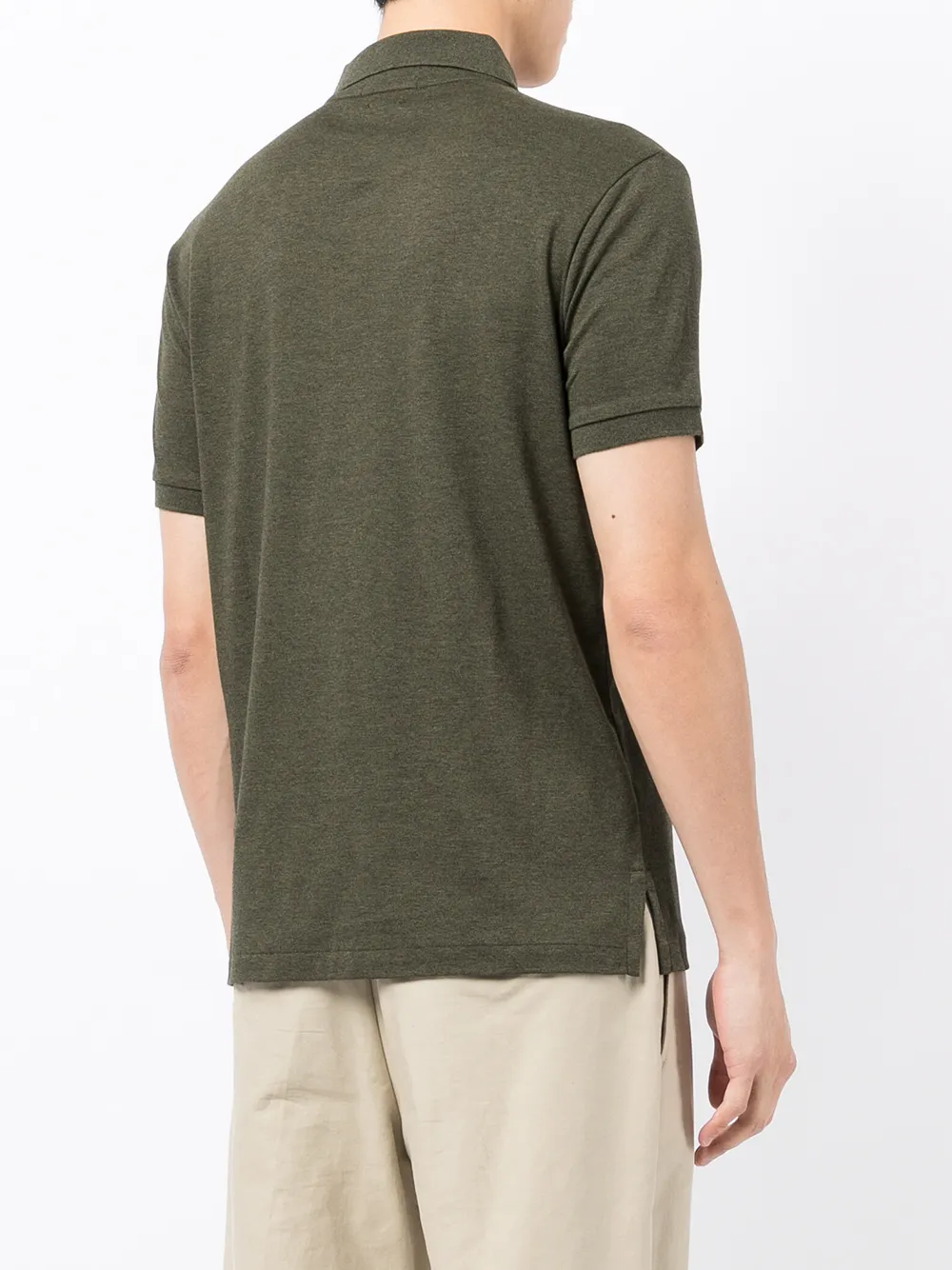 фото Polo ralph lauren рубашка поло с вышитым логотипом