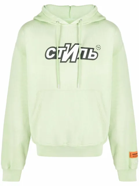 Heron Preston СТИЛЬ-print hoodie