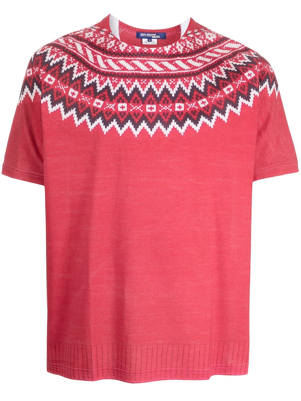 

Junya Watanabe MAN playera Nordic - Rojo