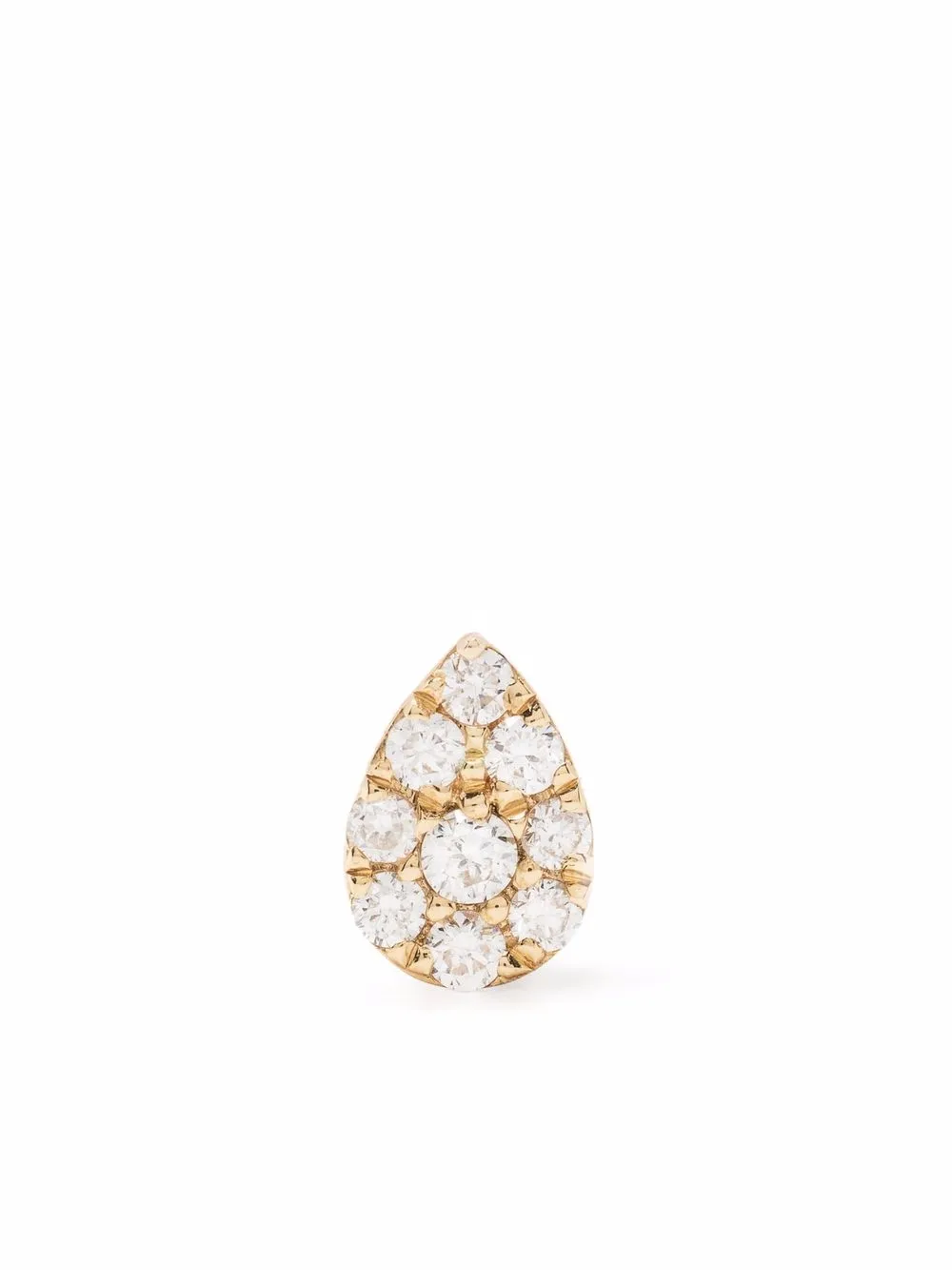 

Djula piercing en oro amarillo de 18kt con diamante - Dorado