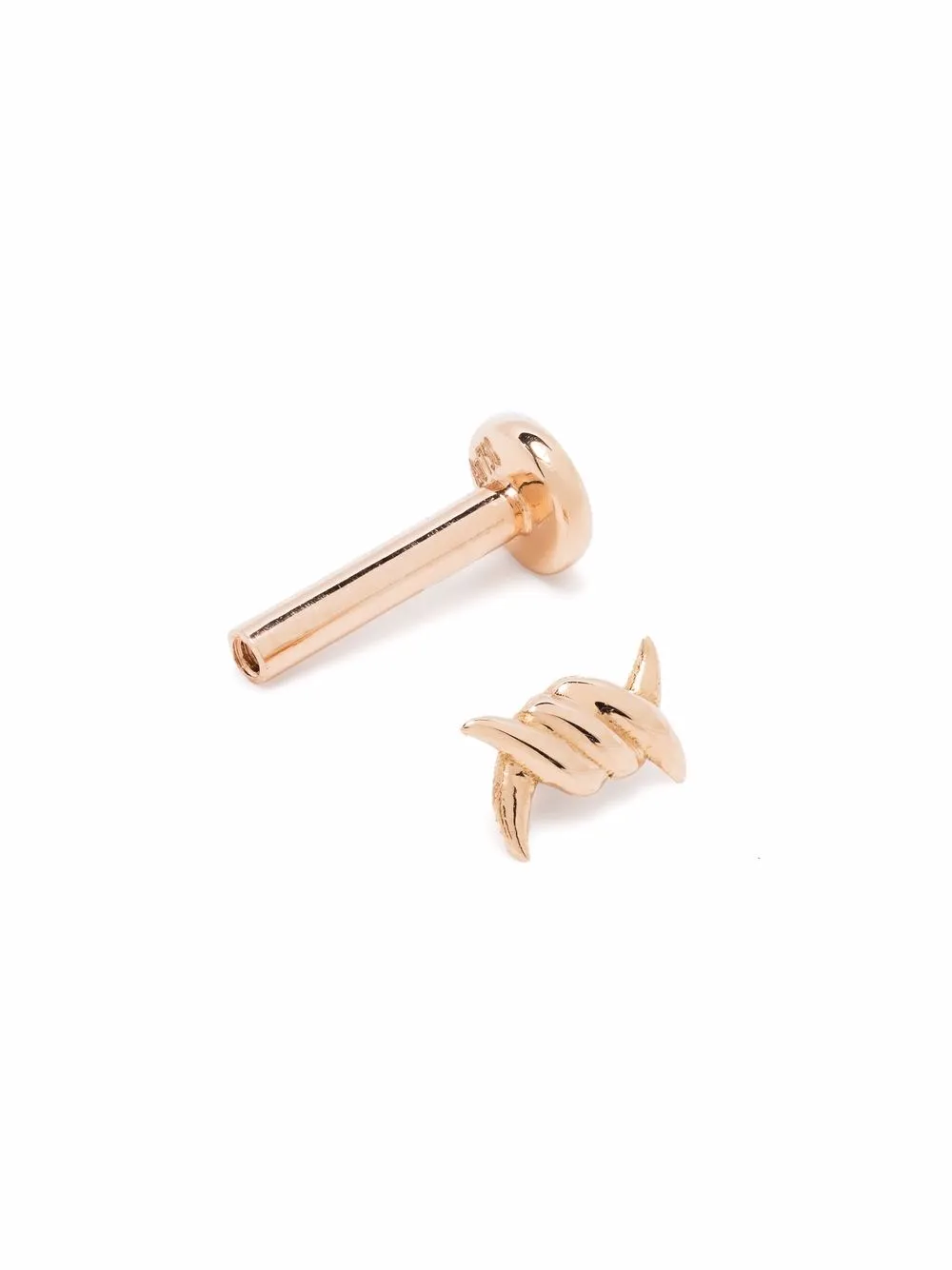 Djula Orecchino Barbelé in oro rosa 18kt | Orecchini | Image 3