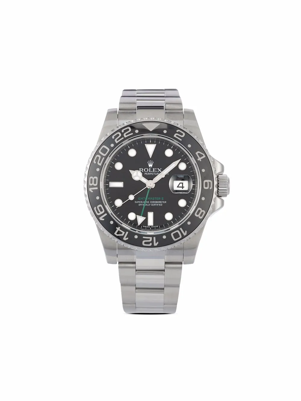 

Rolex 2008 pre-owned GMT-Master II 40mm - Black