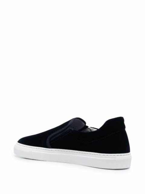 Jacob Cohen logo-embroidered slip-on Sneakers - Farfetch