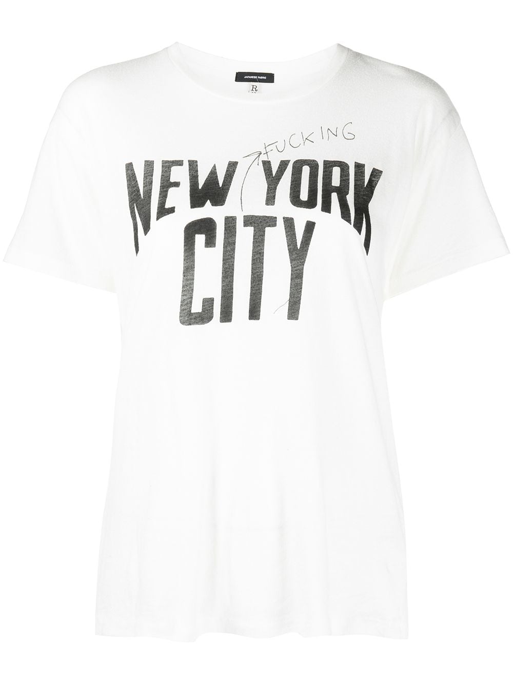 фото R13 футболка с принтом new york