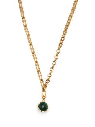 Missoma deals malachite necklace