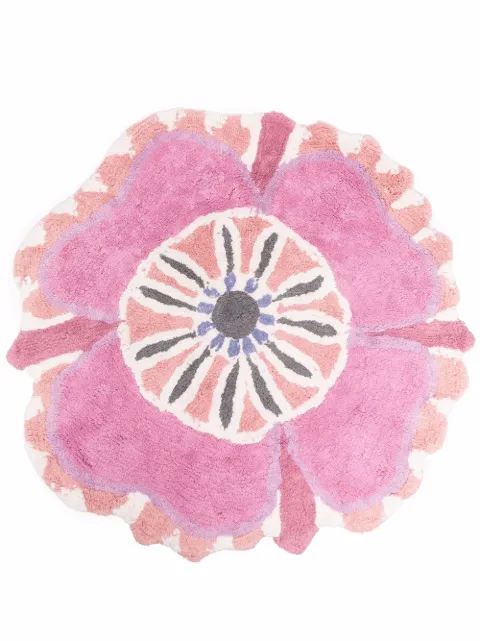 Missoni Home floral embroidered bath mat