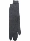 Maison Margiela Tabi knee-high socks - Grey