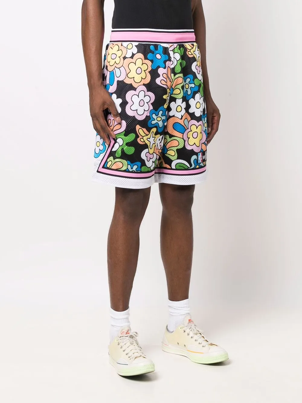 фото Ripndip спортивные шорты с цветочным принтом