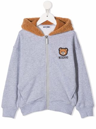 Moschino Kids Teddy Bear Fleece Jacket - Farfetch