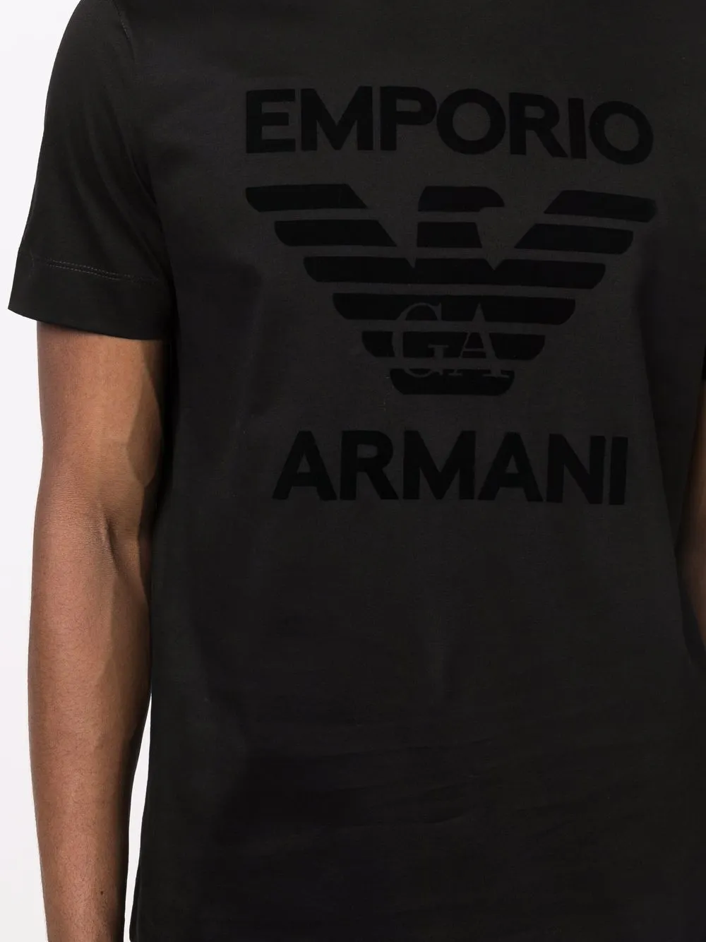 фото Emporio armani футболка с логотипом