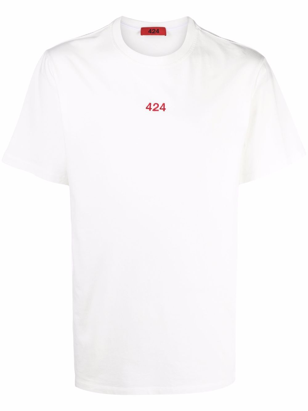 фото 424 embroidered logo t-shirt