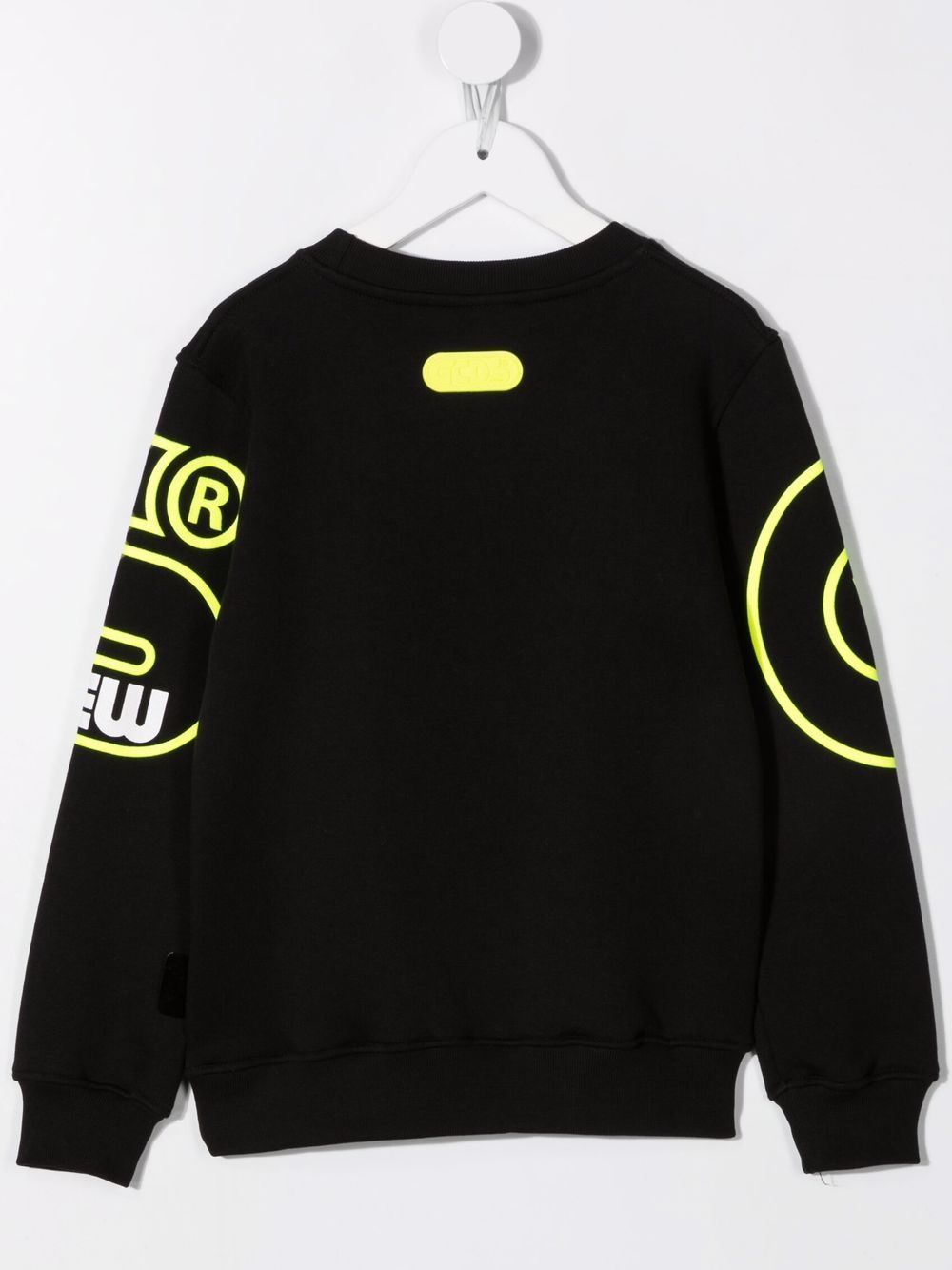 Shop Gcds Logo-print Crewneck Sweatshirt In Black