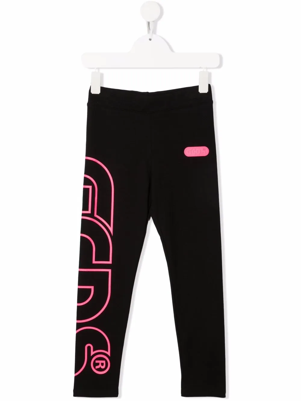 

Gcds Kids leggins con logo estampado - Negro