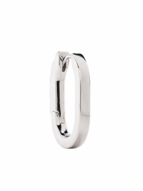 Maria Black Woods single hoop earring