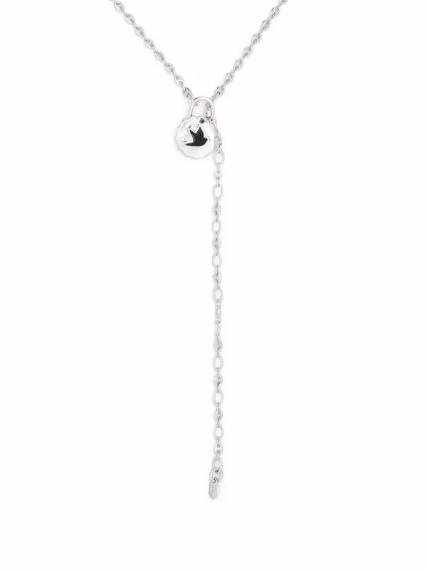 Maria Black Mimosa Pendant Necklace 