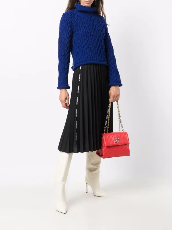 leather pleated skirt quilt pattern