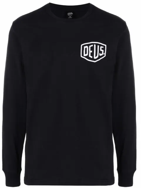 Deus Ex Machina logo-print crewneck sweatshirt 