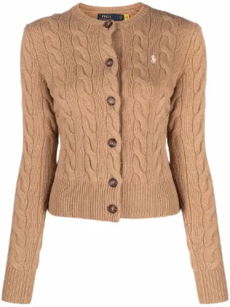 Polo Ralph Lauren cable-knit cardigan for women | 211801493 at 