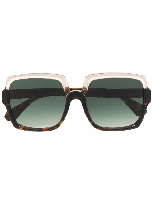 Lunettes de soleil à monture carrée - GIGI STUDIOS - Modalova