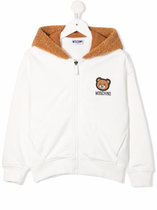 Moschino Kids Teddy Bear Fleece Jacket - Farfetch