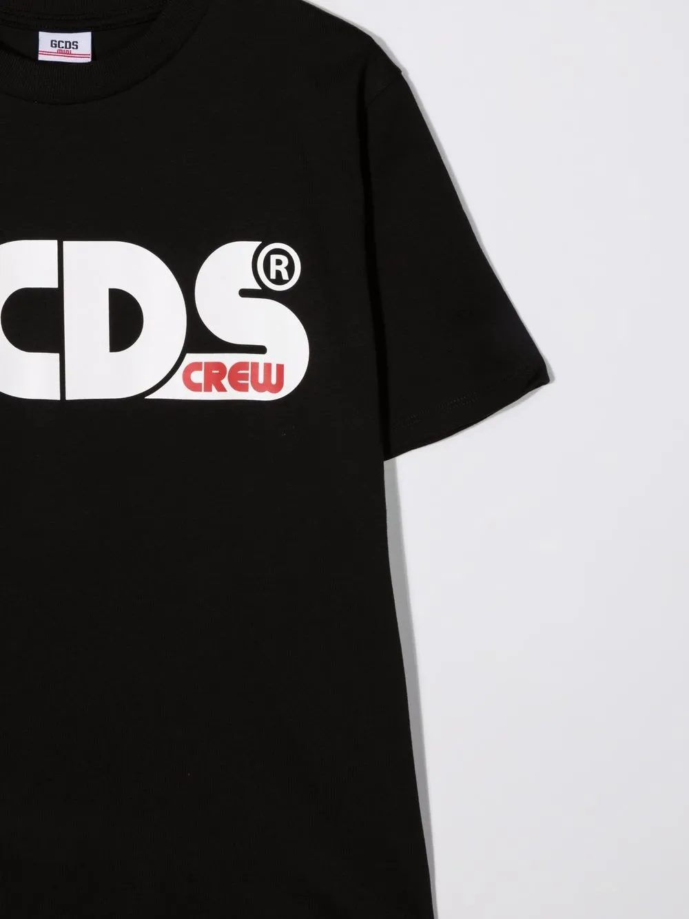 фото Gcds kids футболка из джерси с логотипом