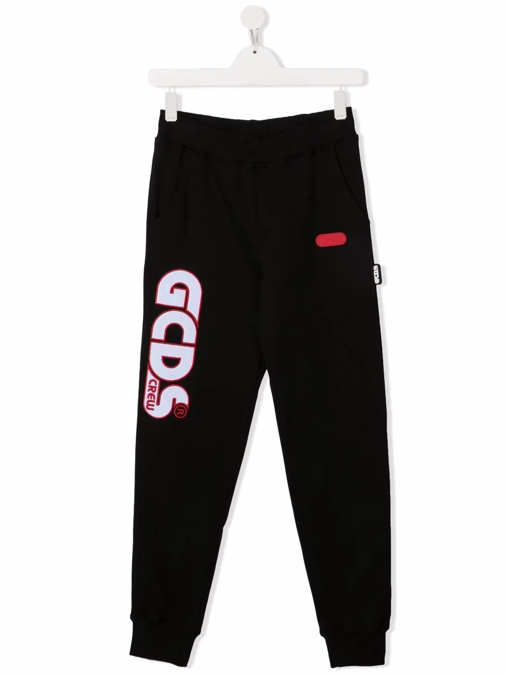 

Gcds Kids joggers con logo bordado - Negro