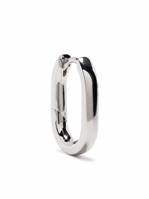 Maria Black Slick huggie earring