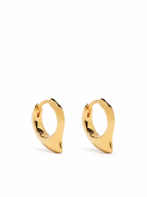 Maria Black Fiona Huggies hoop earrings