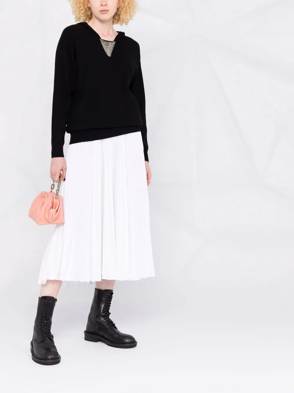 фото Peserico худи с заклепками