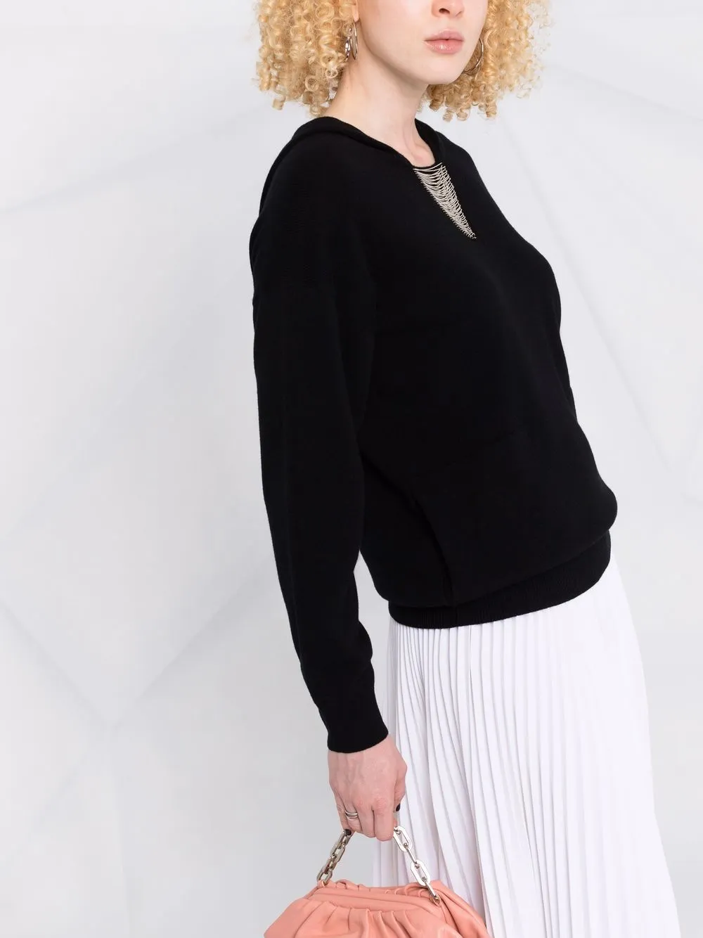 фото Peserico худи с заклепками