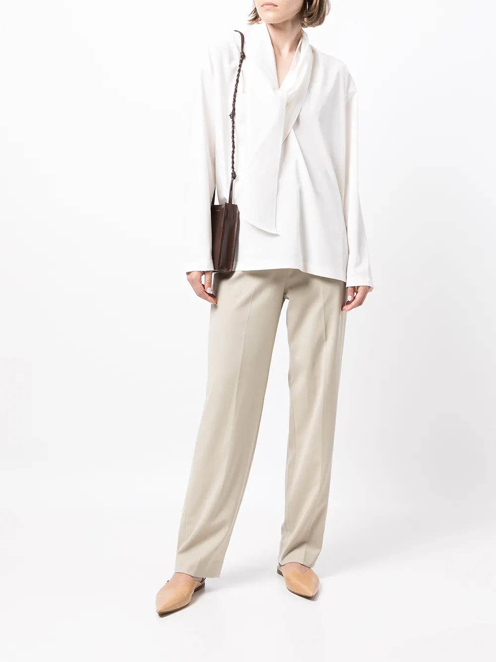 фото Le 17 septembre рубашка с запахом