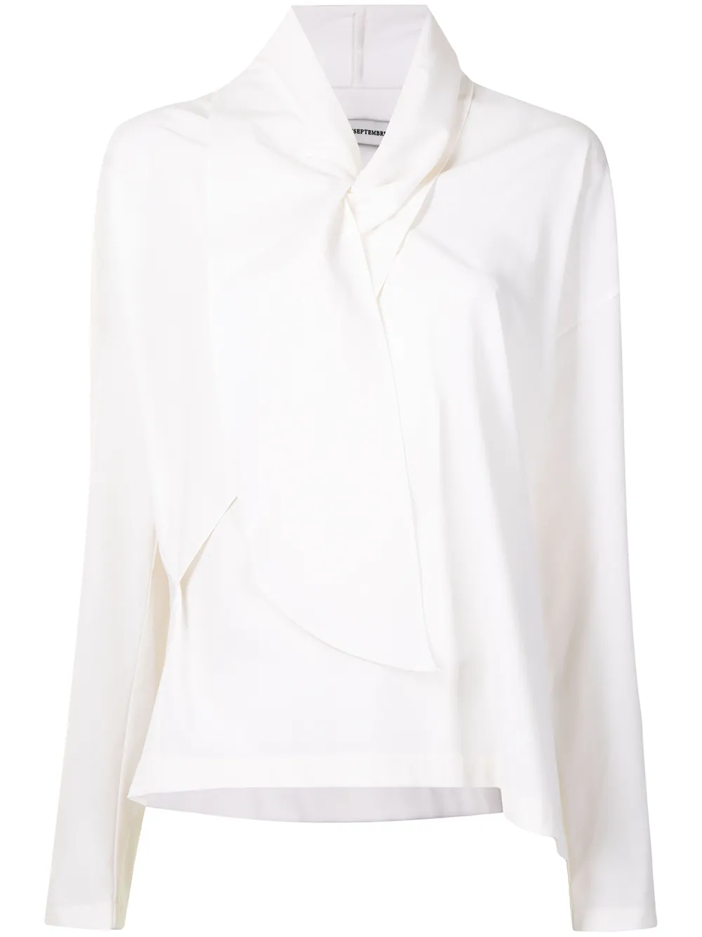 

Le 17 Septembre camisa cruzada - Blanco