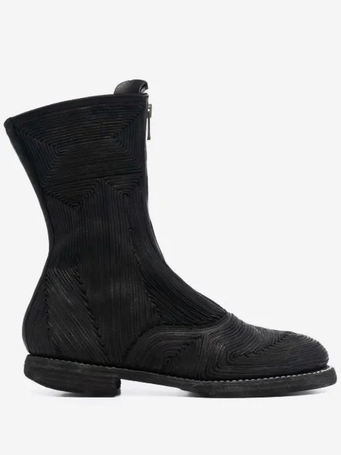 Guidi zipped ankle boots 