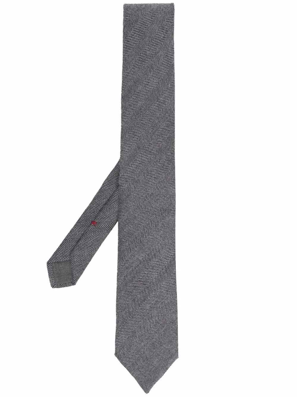 Brunello Cucinelli Wollen stropdas Grijs